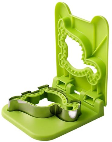 Taglierina per sandwich e sigillante, tamponi da taglio per macchina da sandwich in acciaio inox, taglierina per panini per scuola, picnic, vacanze, campeggio