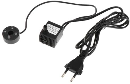 Mikikit 2w Pompe à Eau Submersible Pour Aquarium Pompe à Eau Immergée Avec Lumière Led Accessoire Pour Bassin Et Jardin Aquatique