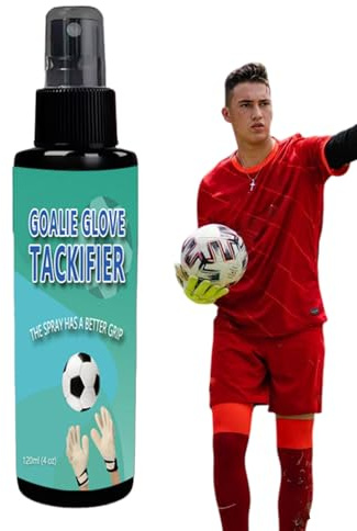 Sports Grip Spray 120 ml Non-Slip Grip Spray for Football Gloves Lightweight Football Grip Play Cream Thin Nozzles Sports Accessories for Baseball, Basketball, Golf, Boxing, Football
