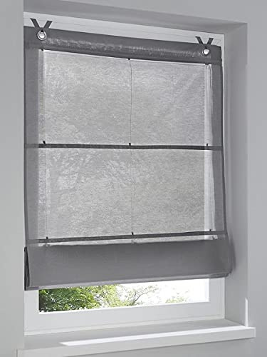 Kutti Tenda a Pacchetto Kessy Bessy Grigio con Occhielli 45 * 140 cm