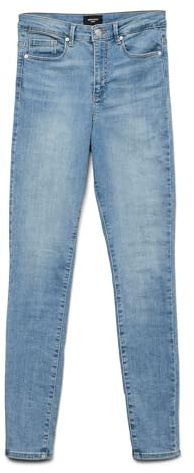 VERO MODA Jean Skinny VMSOPHIA Taille Haute Skinny Fit Jeans Light Blue Denim M 32 Light Blue Denim M / L32