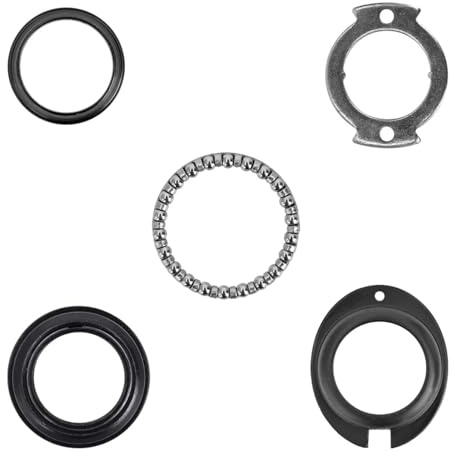 ziyany Kit de rodamientos for Horquilla Delantera Compatible con Patinete eléctrico Ninebot F20 F30 F40. Incluye espaciadores de manganeso for la dirección giratoria. Piezas de Repuesto.(1 Set)