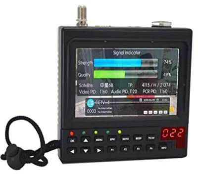 Buscador de satélites, KPT-268AH DVB-S2 Satfinder HD Digital Satellite TV Receptor Finder Meter MPEG-4 DVB-S2 Sat Finder Vs V8 Finder 2