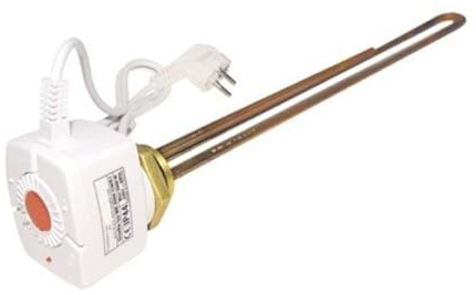 Calentador de inmersión, 2 kW, 230 V, 1 1/4