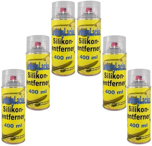 LudwigLacke Silikonentferner 6 Spraydosen a´ 400 ml