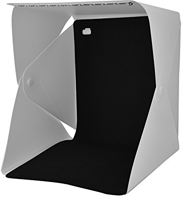 Fotostudio-Leuchtkasten -Fotostudio-Box Tragbarer Faltbarer -Studiofotografie-Leuchtkasten-Zelt-Kit mit 4 Farbigen Hintergründen