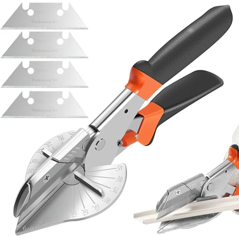 Alicates para ingletes tijeras para ingletes tijeras para pelar tijeras para ángulos tijeras para conductos de cables herramientas para modelismo herramienta de corte paraingletes multiángulo