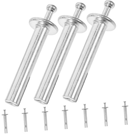 Anneome 10pcs Knock The Expansion Nail Masonry Nails for Brick Wall Expansion Fastener Drive Concrete Anchors