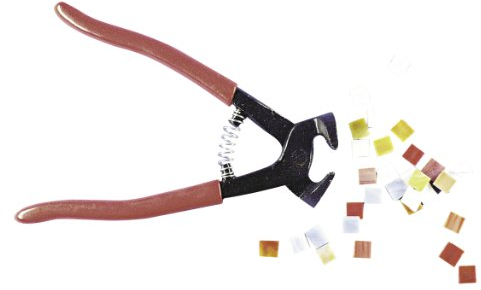 Rayher Mosaic Tile Nippers, Mosaic Cutter for Glass and Ceramic Tiles, 20cm, Steel, 2722200