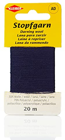 Kleiber Darning Wool, Navy