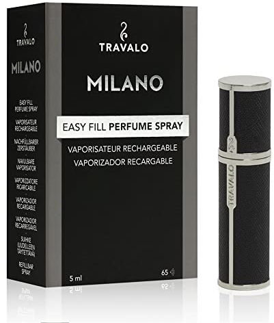 Travalo Milano Black Parfumzerstäuber
