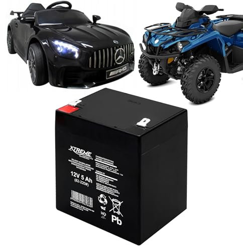 Xtreme - Batería de Movilidad 12V 5Ah AGM de Gel