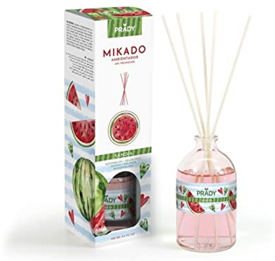 PRADY - Ambientador Mikado Sandia - 100ml - Aroma Jugoso y Refrescante