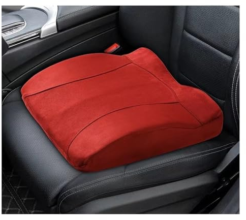 QQLADY Z Auto-Sitzerhöhung, Memory-Schaum-Sitzschutz, Waschbarer Bezug for Kurze Personen, Polstermatten X (Color : F)