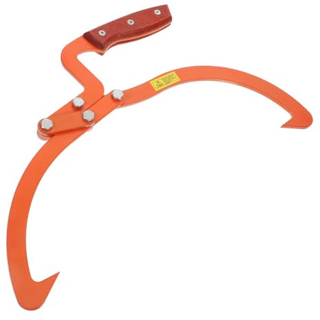 jojofuny Ergonomische Holzklotzzange – Tragbare Baumstamm-hebeklemme Für Baumstämme