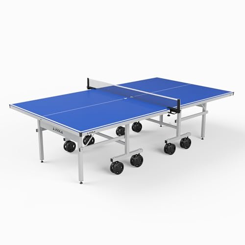 JOOLA J500X Outdoor Table Tennis Table - Professional Table Tennis Table 12 mm Weatherproof Foldable Blue 274 x 152.5 x 76 cm
