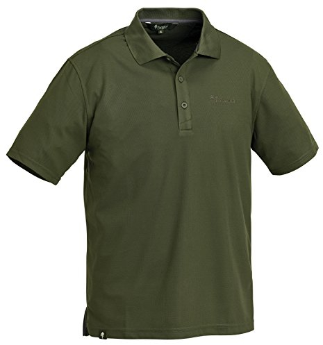 Pinewood Herren Poloshirt Ramsey Pique Shirt, Grün, S