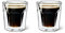 Bredemeijer LV01510 Double Paroi Espresso Set de 2 Verre Transparent 64 x 64 x 71 cm