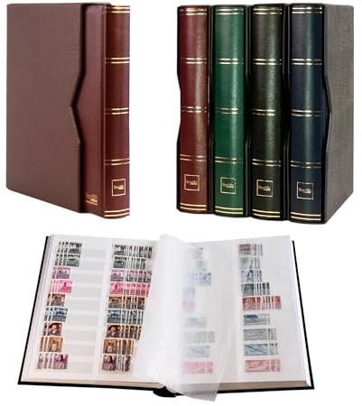 Prophila Leuchtturm classificatori 60 pagina bianco DIVIDIDA con cofanetto rosso