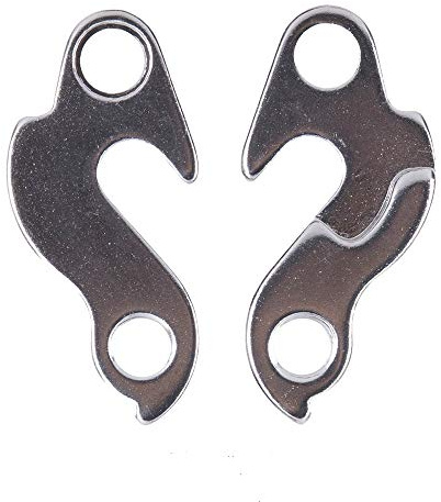 Percha de aluminio para cambio trasero de transmisión, 16 tipos, para bicicleta de montaña, bicicleta de carretera, 1 par