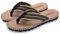 Jinsha Chanclas para hombre Chanclas de verano para adultos Zapatos de playa y piscina（brown 42）