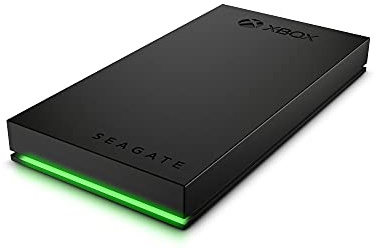 Seagate Game Drive SSD for Xbox 1TB External Solid State Drive - 3.5 Inch, USB 3.2 Gen 1, with built-in Green LED and Rescue Services (STLD1000400)