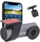 Auto-Dashboard-Kamera, Auto-Front-Heck-Dash-Cam, HD-Bewegungserkennung, 360 Grad Drehbare WiFi-USB-Auto-Armaturenbrett-Kamera, Parküberwachung, Unfall Gesperrt