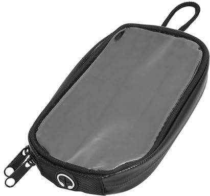 A ABSOPRO Motorcycle Tank Bag 7 Inch Magnetic Fuel Tank Bag Phone Holder Case