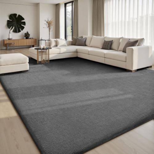Sour Lemon Large Rugs Living Room 160x230cm,Grey Rug Carpet for Bedroom | Modern Washable Area Rugs Anti Slip Low Pile Rug for Kids Room,Non-Shedding Soft Fluffy Shaggy Beside Carpets for Nursery