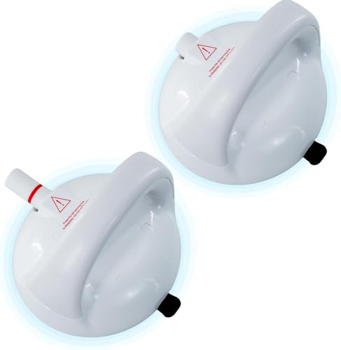 Grab Bars for Bathtubs and Showers, Unique Safety Desigh Shower Handles for Elderly, 5 Inches Powerful Suction Cup, Maximum Load Capacity 418 Pounds, Bathroom Grab Bar for Seniors, White, 2 Pack