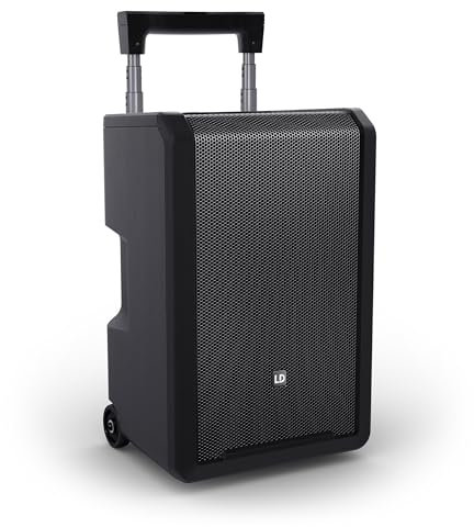 LD Systems ANNY 10 - Altoparlante PA Bluetooth da 10″ con batteria e mixer