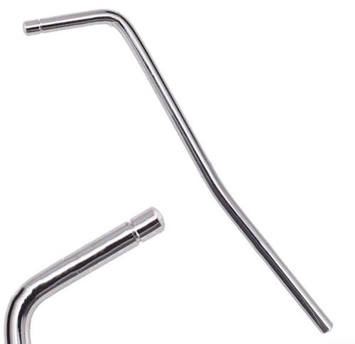 Leva a manovella in metallo per sistema tremolo, adatta per chitarre elettriche standard (argento)