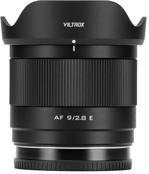 VILTROX Obiettivo fotocamera AF 9 mm F2,8 APS-C autofocus ultra grandangolare a lunghezza focale fissa (per Sony E)