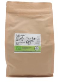 ALMICANNA: Ekologiska små hjälpsfrön/täcka crop 1 kg – medföljande växter och insådd för levande jord – grön gödsel för inomhuskannabisodling