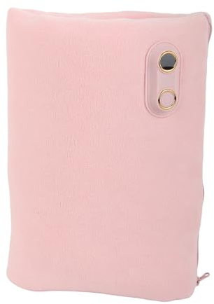 SIXRUN Manchon Chauffant pour Les Mains, Chauffe-Mollet électrique, Coussin Chauffant Réglable à 3 Vitesses, Soulagement de la Douleur pour Les Muscles, Rose 10.3oz