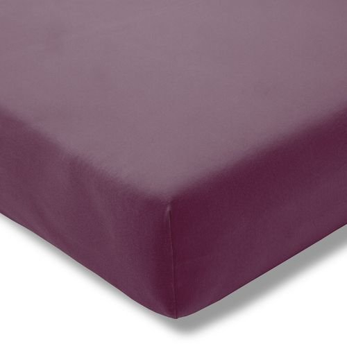 Estella Spannbettlaken 90x200-120x220 cm 670 Aubergine