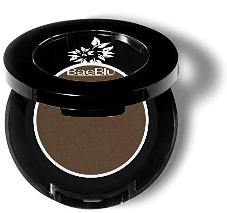 Organic Eyebrow Powder - Vegan Brow Tint for Shaping, Filling & Defining, 100% Natural - Smudge-Proof & Long-Lasting Conditioning - Cruelty-Free, Paraben-Free, Gluten-Free, Made in USA - Deep Brown