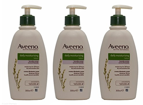 Multibuy 3X Aveeno® Daily Moisturising Lotion with Lavender Aroma – 300ml