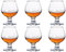 Lot de 6 verres à shot à base lourde 260 ml