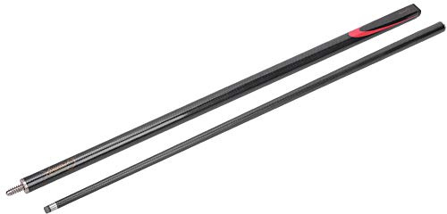 Snooker Cue, Carbon Fiber Construction Advanced Grip 9mm Tip Pool Cue for Precision Home Games Club Tournaments