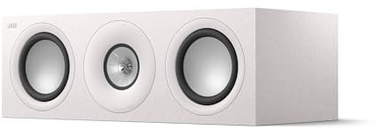 KEF Q6 Meta Enceintes Centrale/LCR HiFi, Blanc Satin | Musique | TV & Home Cinéma | Jeux vidéo | 3 Voies Charge Close | Haut-Parleur Uni-Q avec Mat 100 mm | Double HP de Graves 165 mm