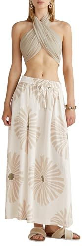 United Colors of Benetton Falda de Mujer, Beige, S