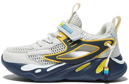 Scarpe Basket Bambino Scarpe Ginnastica Bambino da Tennis Uomo Estive Bianche con Strappo Sneakers Bambina 28 Ragazzo 38 Running 30 Colore Invernali Leggere 29 Comode Donna Palestra Bimbo 35 37 39