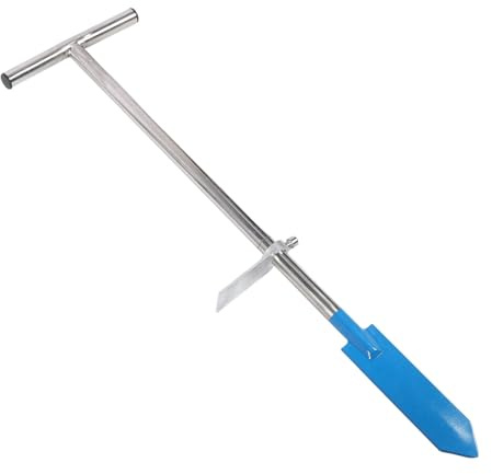 HEEPDD Barra per Piantare Alberi con Impugnatura a T in Acciaio Inossidabile, Strumento Ergonomico Staccabile per Giardino, di Lunga Durata e Portatile per la Silvicoltura