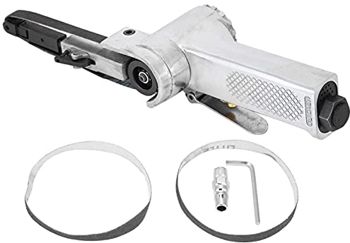 Mini Lijadora de Banda Neumática, Gris, 16000rpm 10 * 330 mm (10 * 330 mm)