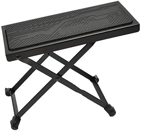 Gitarren-Fußbank Gitarren-Fußstütze Hocker Pedal Gitarren-Fußhocker Pedale for klassische Gitarren sind stabil, langlebig und praktisch, 30,7 x 13,8 x 2,3 cm ( Color : Metal , Size : 30.7x13.8x2.3cm )
