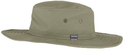 Craghoppers Expert Unisex Kiwi Ranger Hat with Consealed Pocket, Classic Safari Combat Style Large Brimmed Bucket Cap, Insect Bite Proof, Sun Protection & Water Repellent