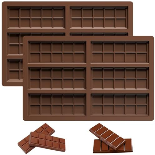 Maxentico Chokladform, Silikon Non-Stick Chokladformar Och Matformar Set