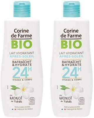 Corine de Farme - lait hydratant après soleil -200 ml (Lot de 2)