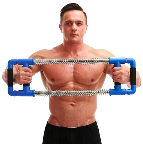 GoFitness Push Down Bar, Máquina de Musculación para Pectorales en Casa